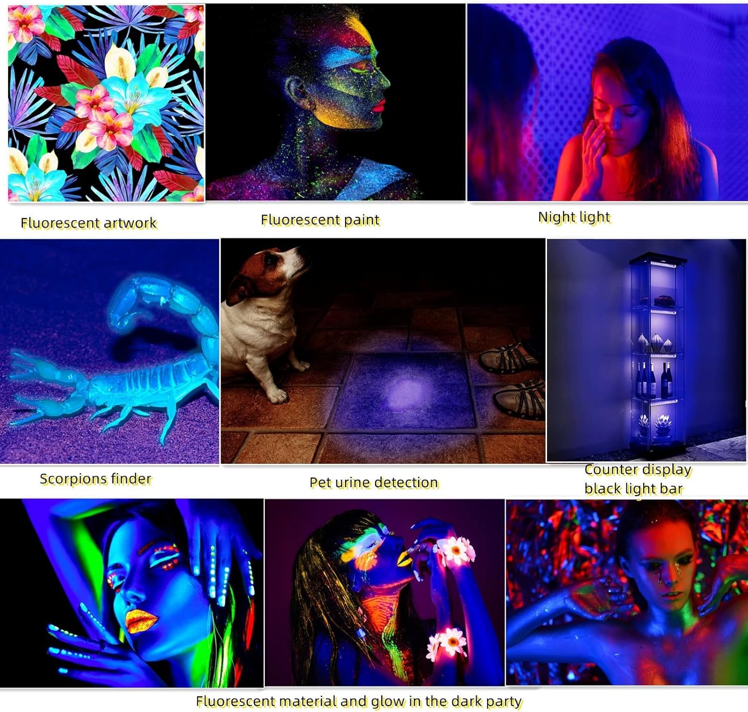 energy-efficient led light source rated for indoor use with portable power bank operation