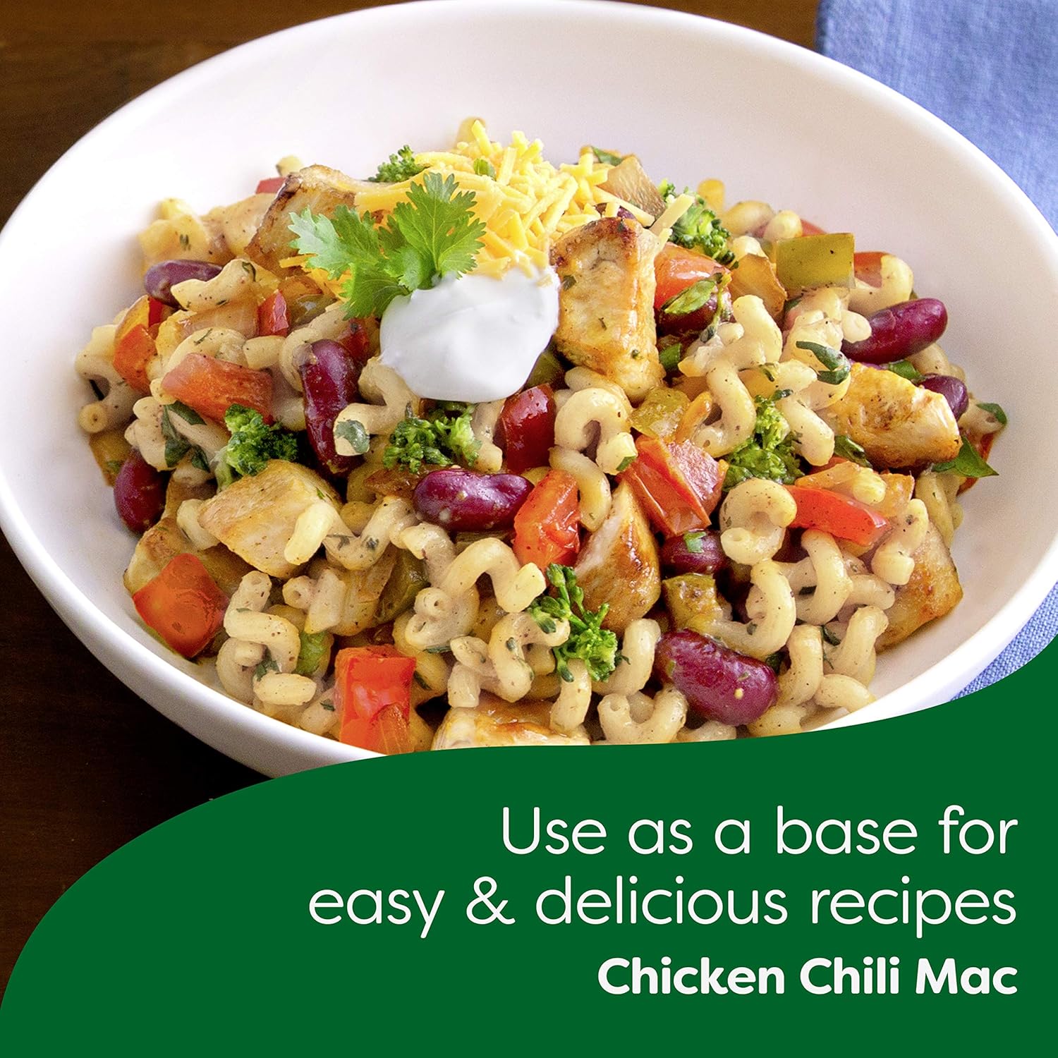 enriched with added vitamins and minerals (niacin, iron, thiamin, riboflavin, folic acid)
