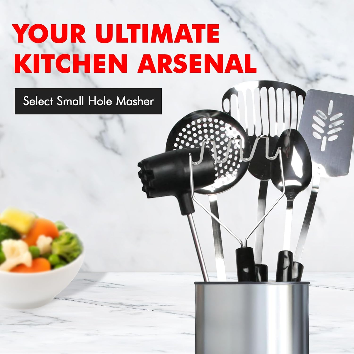 ergonomic comfort-grip plastic handle for secure, fatigue-reducing use