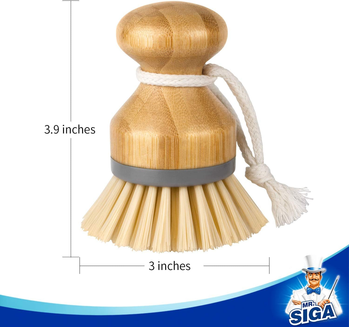 ergonomic palm-shaped handle for comfortable grip and pressure control