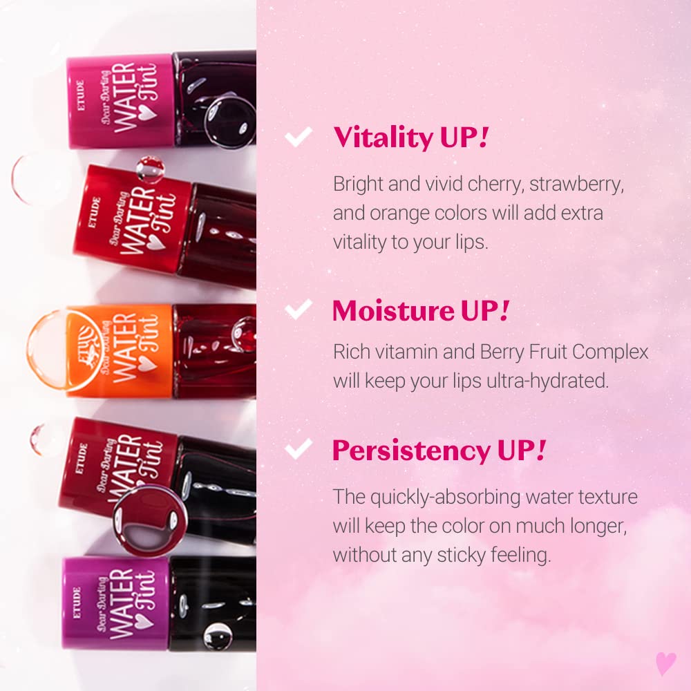 ETUDE Dear Darling Water Tint – Christmas Stocking Stuffer for Adults, K-Beauty Makeup Gift