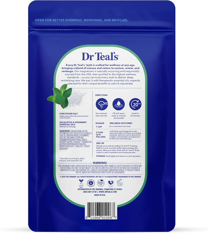 eucalyptus and spearmint essential oils for mood and respiratory relaxation