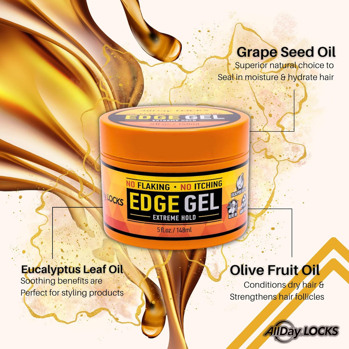 eucalyptus-scented formula designed for textured hair, braids, and locs
