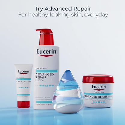 Eucerin Advanced Repair Body Lotion – Hydrating Wind-Down Routine for Stressed, Parched Skin