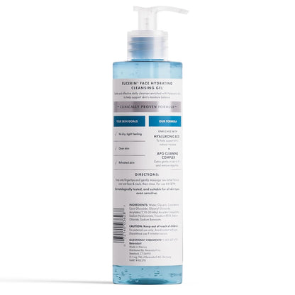 Eucerin Fragrance-Free Cleansing Gel – Mindful Daily Self-Care for Reactive Skin