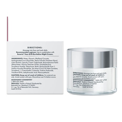 Eucerin Q10 Sensitive Skin Moisturizer – Mindful Self-Care Facial Treatment