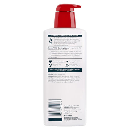 Eucerin Skin Calming Body Lotion – Gentle Oat-Enriched Lotion for Children's Dry Skin, 8.4 fl. oz. Pump Bottle