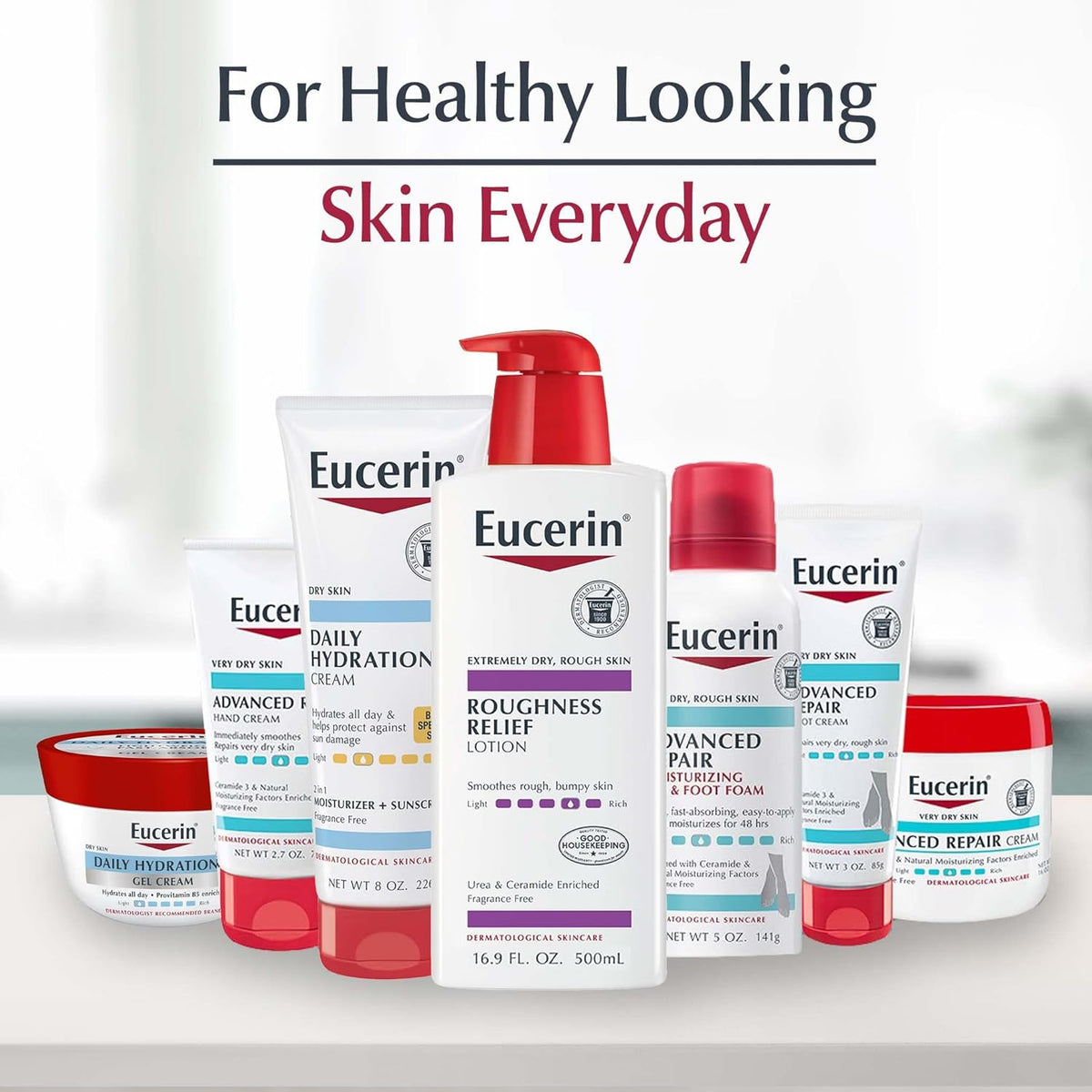 Eucerin Urea Enriched Body Moisturizer – Dermatologist-Recommended Birthday Gift for Women with Sensitive or Bumpy Skin