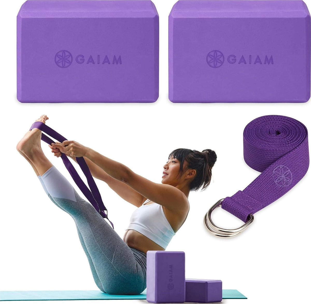 eva foam construction (latex-free, lightweight, 4.6 oz per block)