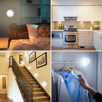 EverBrite Push Light – Family-Safe Color-Changing Night Light for Playroom and Bedroom, Remote + Touch