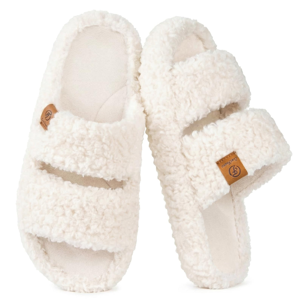 EverFoams Memory Foam House Slippers – Effortless Slip-On Style, Less-Is-More Footwear in Matte Black and Soft Neutrals