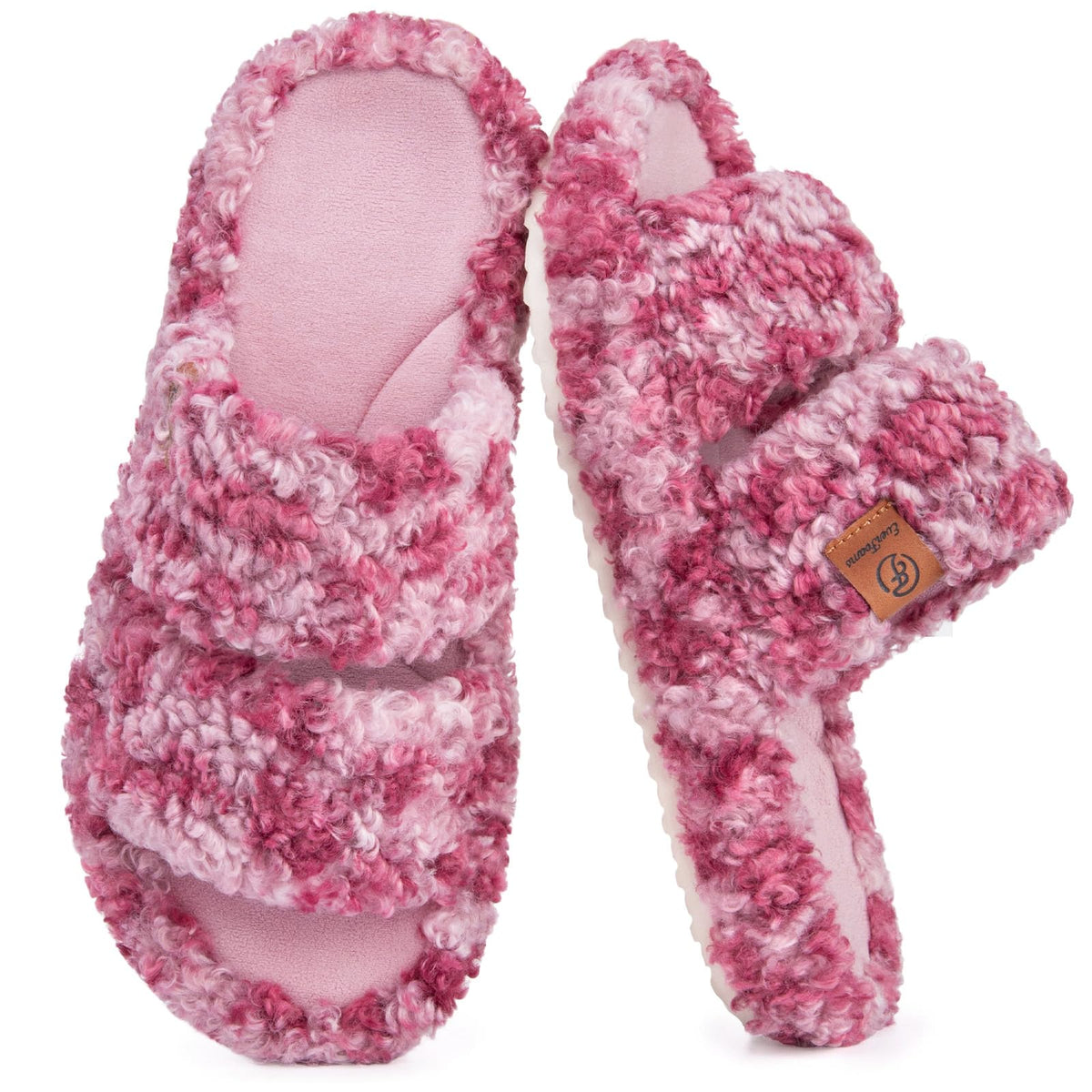 EverFoams Memory Foam House Slippers – Effortless Slip-On Style, Less-Is-More Footwear in Matte Black and Soft Neutrals