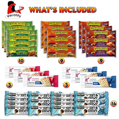 every bar is individually sealed for portability, freshness, and portion control