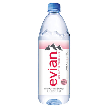 Evian Natural Spring Water – Thoughtful Wellness Gift for Mom, Birthdays, and Housewarmings