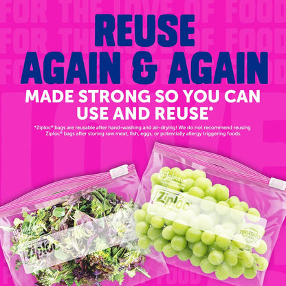 expandable bottom that stands upright for easy filling