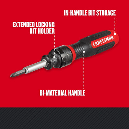 extended locking bit holder for secure bit retention