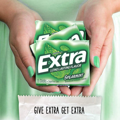 EXTRA Classic Bubble Gum Sugar Free 150 Count – Practical White Elephant Gift and Secret Santa Pick for Office Gift Exchanges