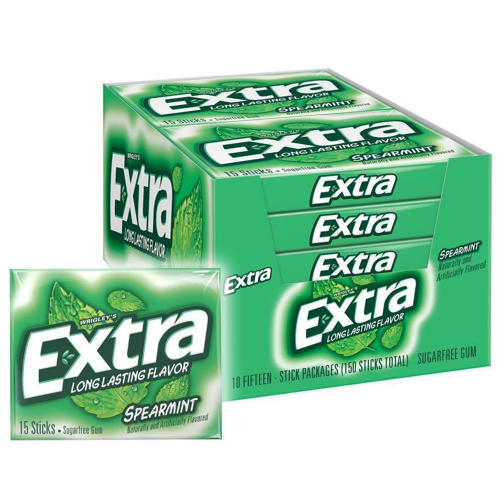 EXTRA Classic Bubble Gum Sugar Free 150 Count – Practical White Elephant Gift and Secret Santa Pick for Office Gift Exchanges