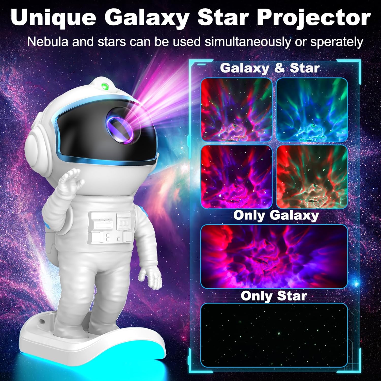 extra-large upgraded projection area