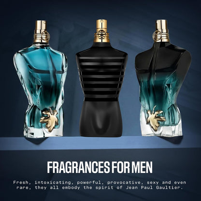 Jean Paul Gaultier Le Male Le Parfum for Men – Holiday Gift Set for Boyfriend, Fiancé, or Romantic Partner
