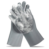 Pet Grooming Gloves – Thoughtful Birthday Gift for Dog and Cat Lovers, Easy-Use Deshedding Mitt