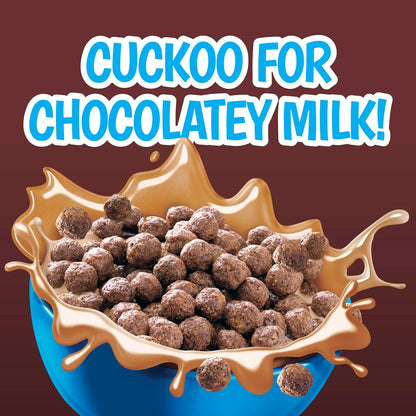 family-friendly kid-oriented branding with 'cuckoo for cocoa puffs' appeal