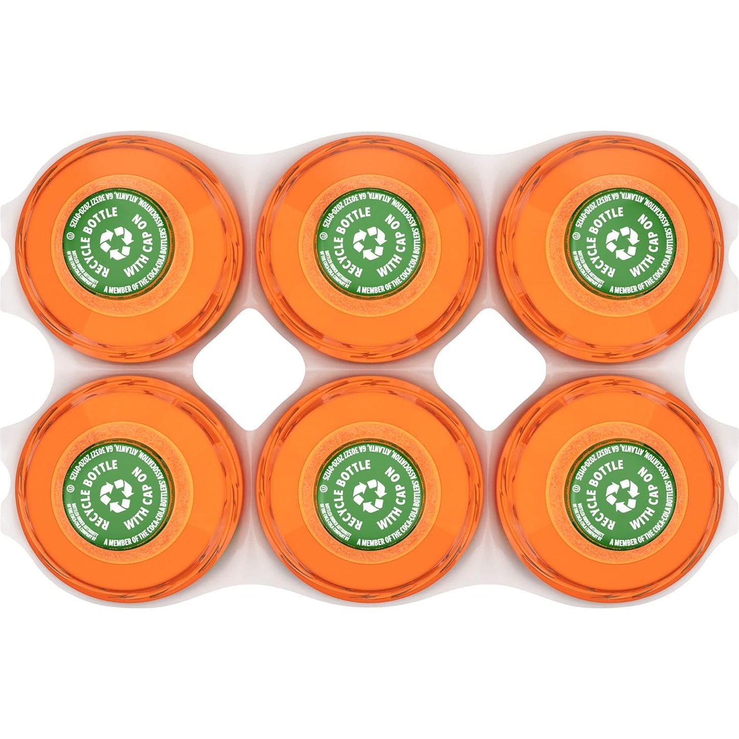 Fanta Orange Soda – After-School Snack Pairing, 6 Pack of 16.9 fl oz Naturally Flavored Bottles