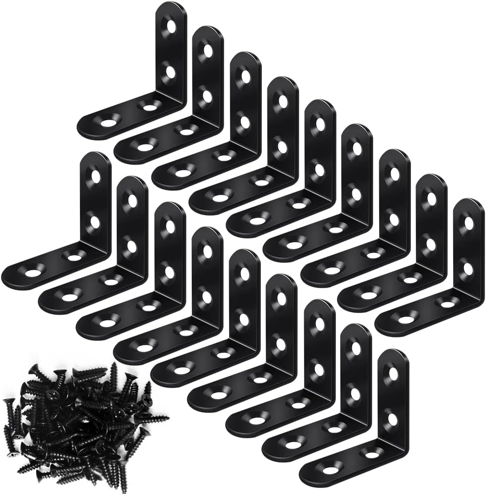 FATLODA Stainless Steel Brackets – Weather-Resistant Brace for Backyard Pergolas and Shed Framing