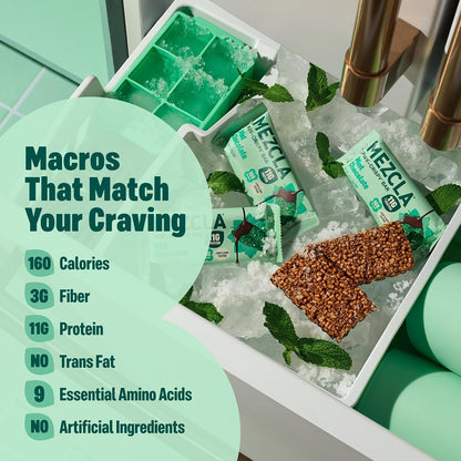 features a light, airy puff-crisp texture with both chewy and crunchy components