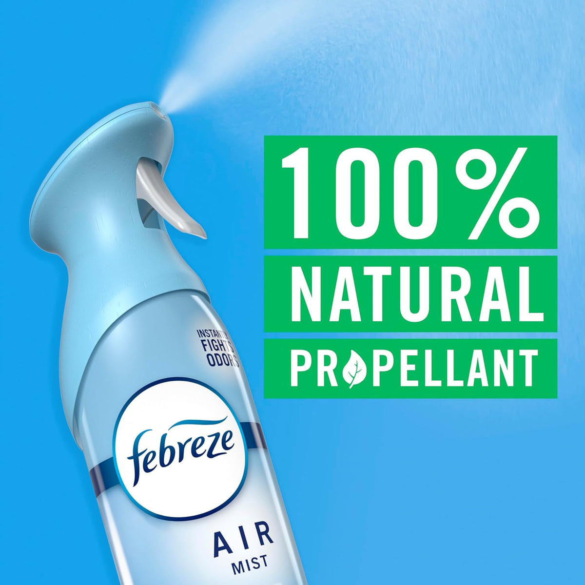 Febreze Air Mist Hawaiian Aloha – Focus-Boosting Room Spray for Home Office and Study Desk, 8.1oz 6-Pack