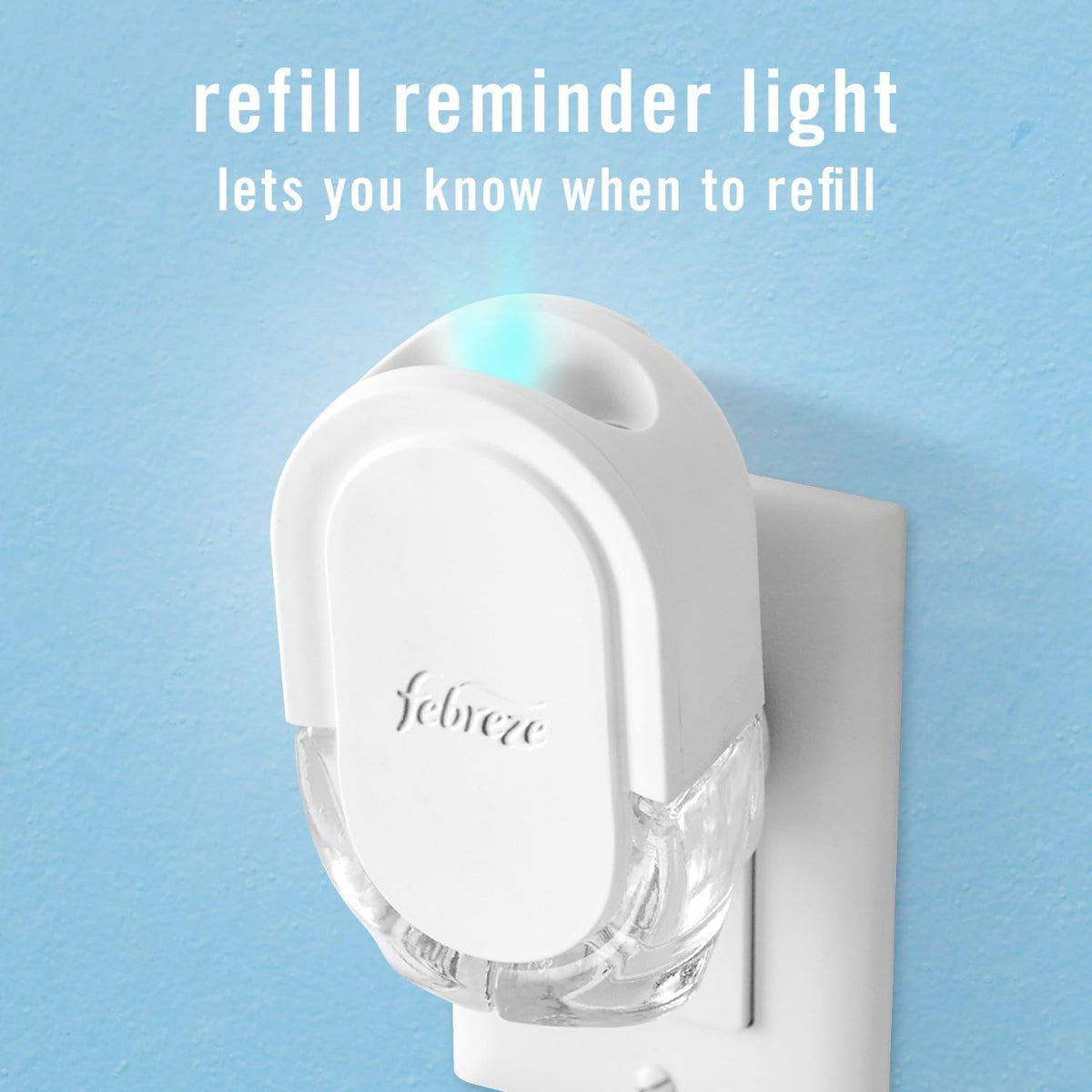 Febreze Fade Defy PLUG Refills – Calming Spring Scent Trio for Bedtime Wind-Down Rituals