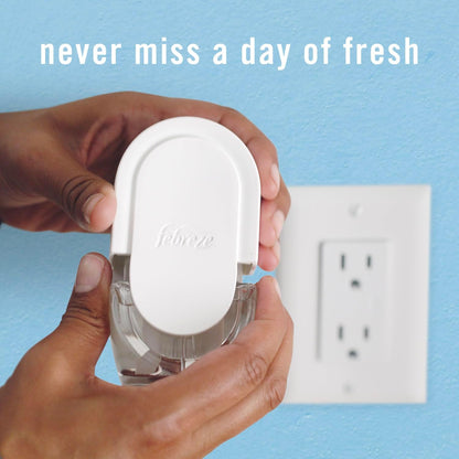 Febreze Fade Defy PLUG Refills – Calming Spring Scent Trio for Bedtime Wind-Down Rituals