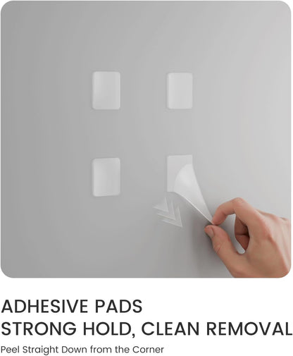 Felt Right Modular Bulletin Board – Acoustic Pin Board for Home Office Productivity, 12-Pack in Navy Blue