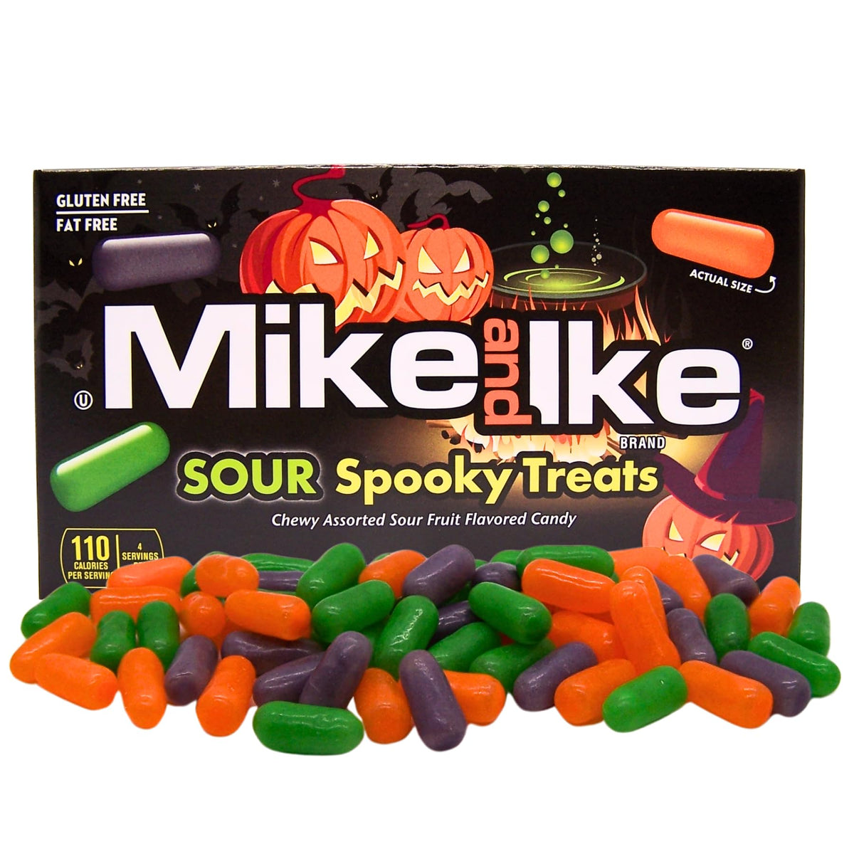 festive halloween-themed box packaging with seasonal artwork