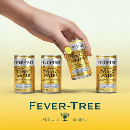 Fever-Tree Tonic Water – Travel-Friendly Mixer for Open-Air Entertaining, Canned Cocktails