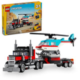 LEGO Creator 3 in 1 Truck, Plane and Hot Rod – Calm Down Activity for Homework Break and Quiet Time at Home