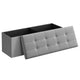 Light Gray - 15"D x 43"W x 15"H (without Flipping Lid)