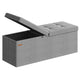 Light Gray - 15"D x 43"W x 15"H (with Flipping Lid)