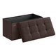 Brown - 15"D x 30"W x 15"H (without Flipping Lid)