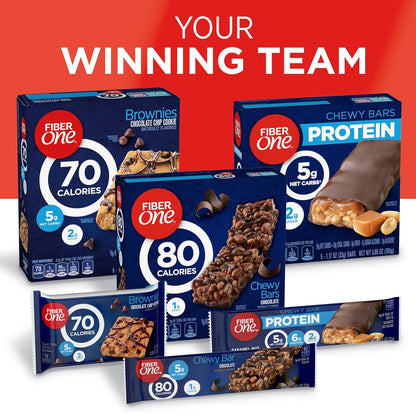 Fiber One Chewy Bars Oats and Chocolate – High-Fiber Daily Wellness Snack for Office Desk and Pantry, 15 Ct Mega Pack