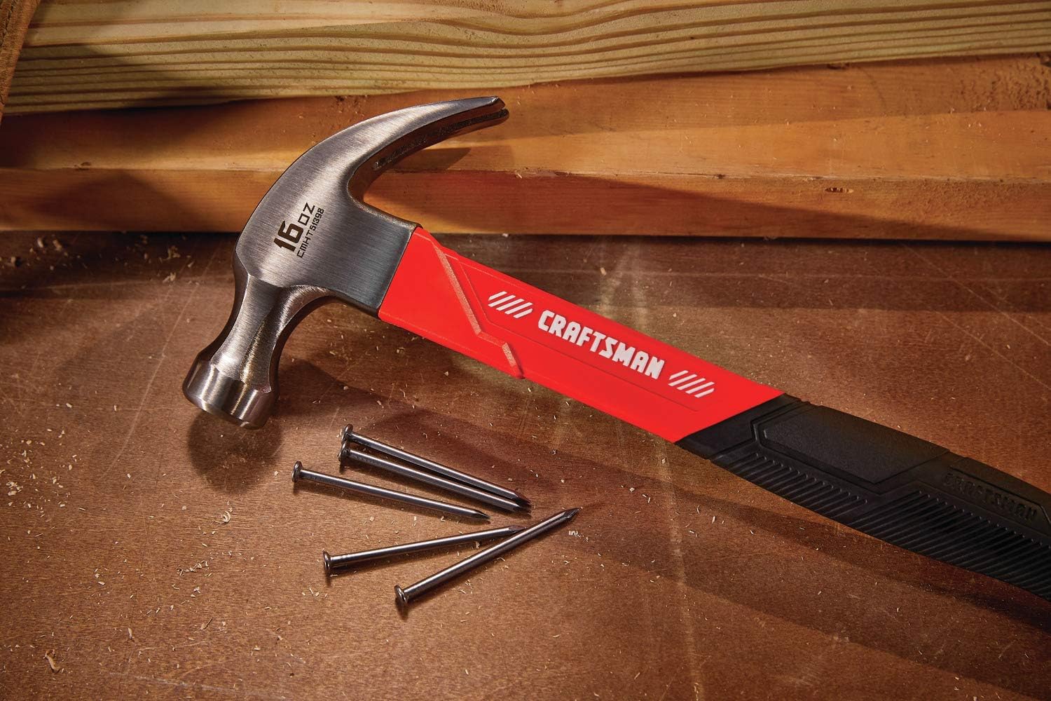fiberglass handle with reinforced overstrike protection zones