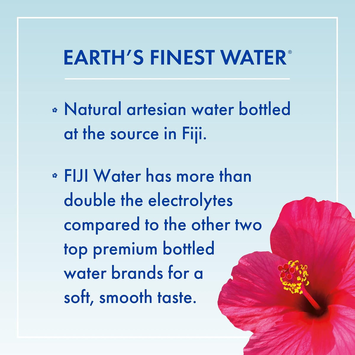 FIJI Natural Artesian Water – Family Road Trip Hydration for Kids' Snacks and Lunches, 500mL 24-Pack