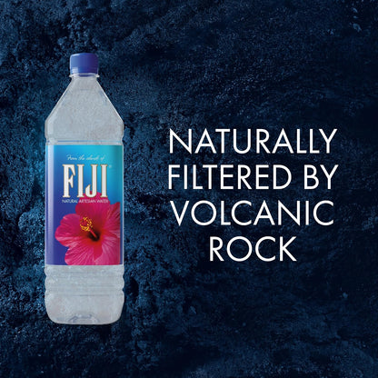 FIJI Natural Artesian Water – Lightweight Hydration for Beach Days and Picnics, 500mL 6-Pack