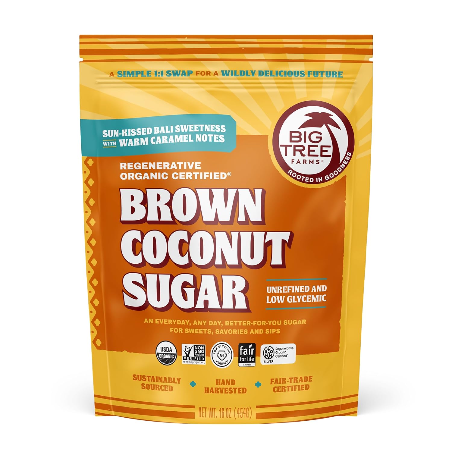 fine crystal texture that dissolves easily in baking and beverages