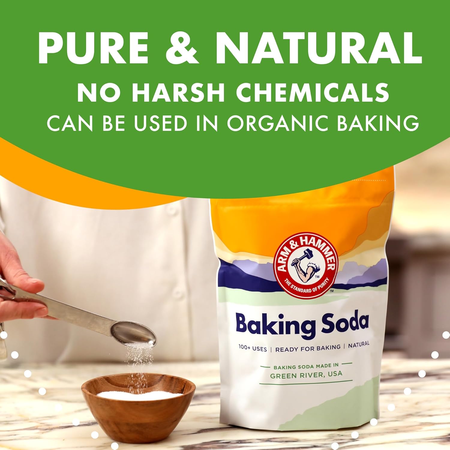 fine grade 1 particle size optimized for baking and dissolving