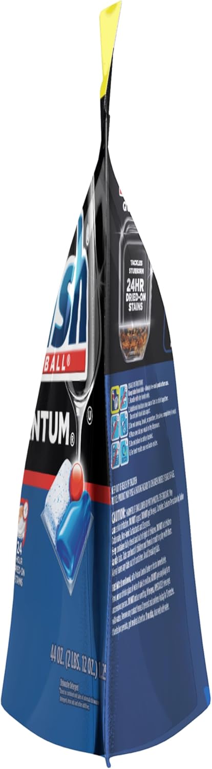 Finish Quantum Dishwasher Pods – Intentional Home Detergent, Sparkling Finish on Glassware and Stainless