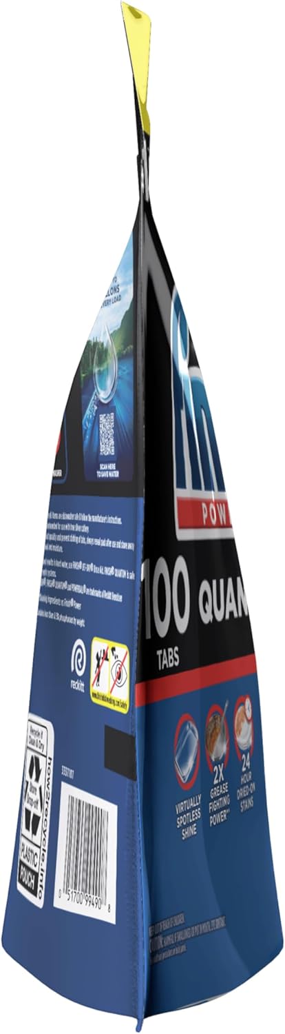 Finish Quantum Dishwasher Pods – Intentional Home Detergent, Sparkling Finish on Glassware and Stainless