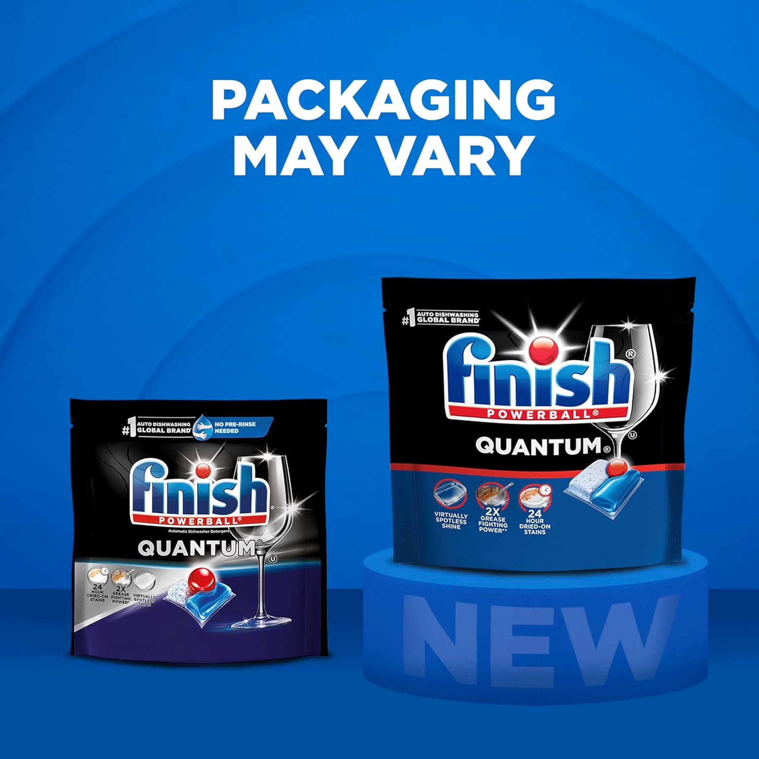 Finish Quantum Dishwasher Pods – Intentional Home Detergent, Sparkling Finish on Glassware and Stainless