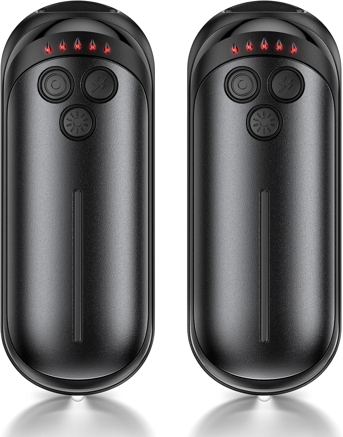 Rechargeable Hand Warmers 2 Pack - Ergonomic Pocket Warmers for Hiking, Fishing, Hunting, Winter Events