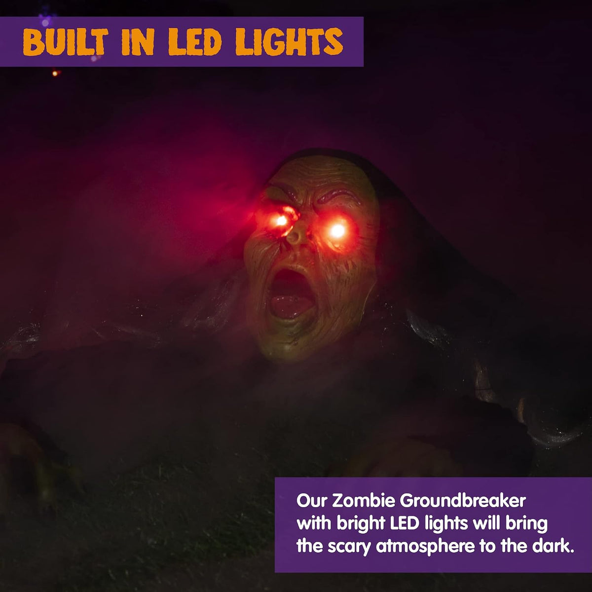 flashing red glowing eyes